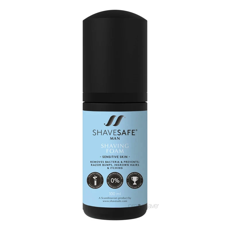 Rakskum, Man, Känslig hud, 100 ml.