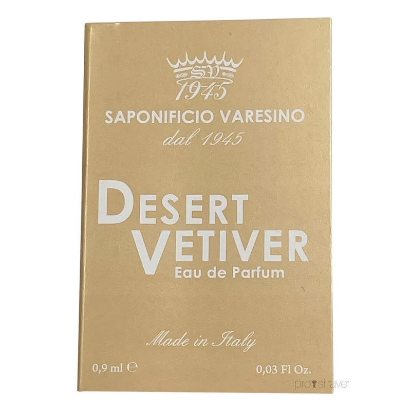Eau de Parfym, Desert Vetiver, Prov, 0,9 ml.