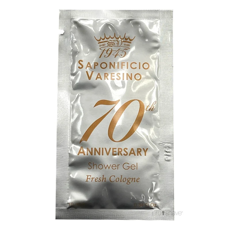 Duschgel, 70th Anniversary, Prover, 10 ml.