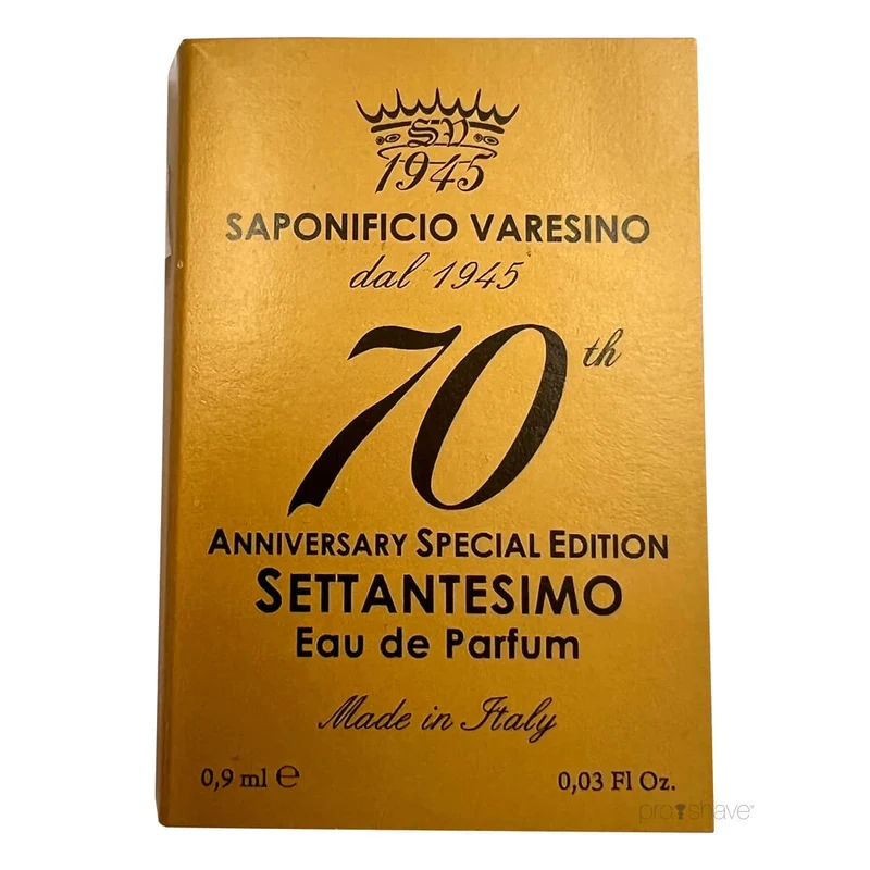 Eau de Parfym, 70th Anniversary, Prover, 0,9 ml.