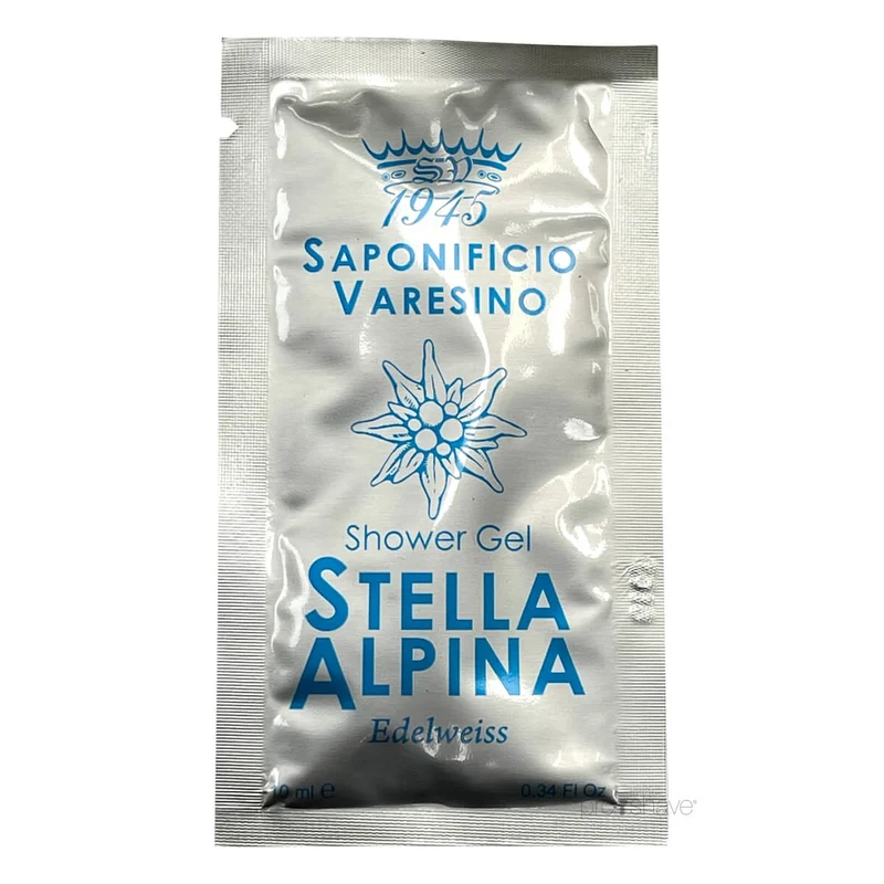 Duschgel, Stella Alpina, Prover, 10 ml.