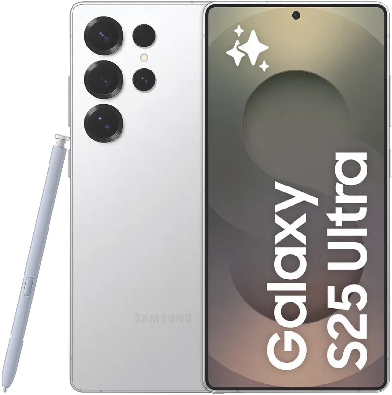 Samsung Galaxy S25 Ultra 256GB Titanium White Silver