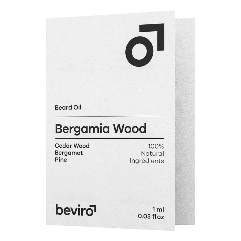 Skäggolja, Bergamia Wood, Prov, 1 ml.