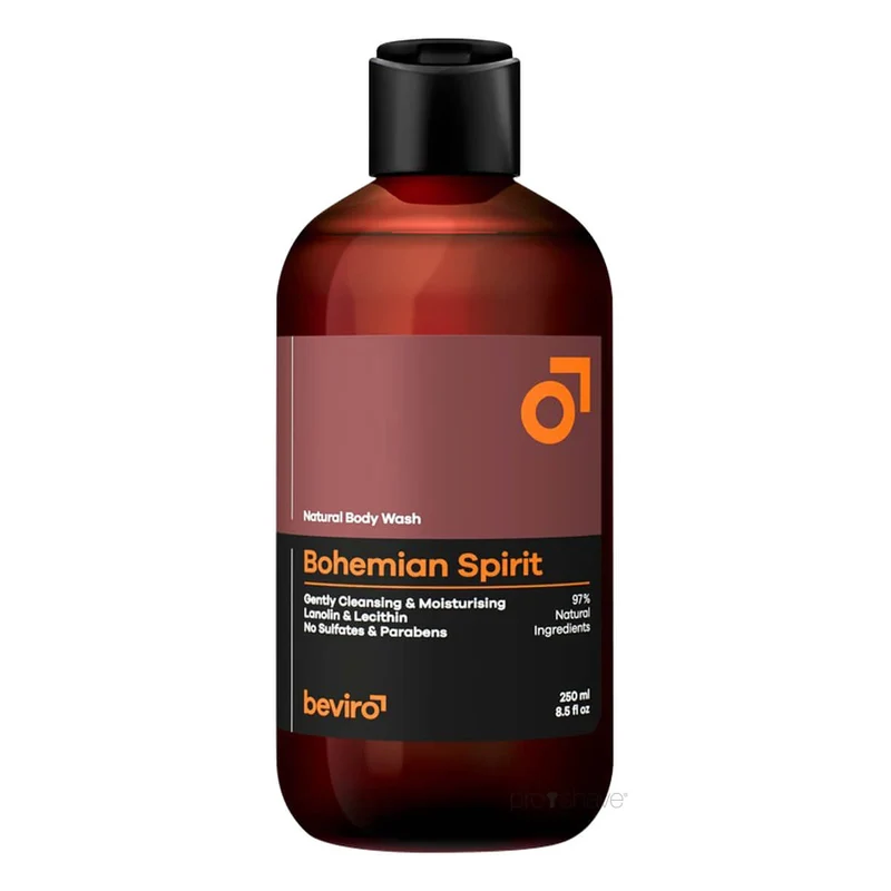 Naturlig kroppstvätt, Bohemian Spirit, 250 ml.