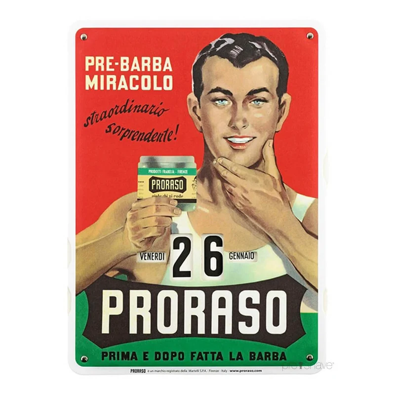 Kalender, Vintage Gino, 27 x 37 cm.