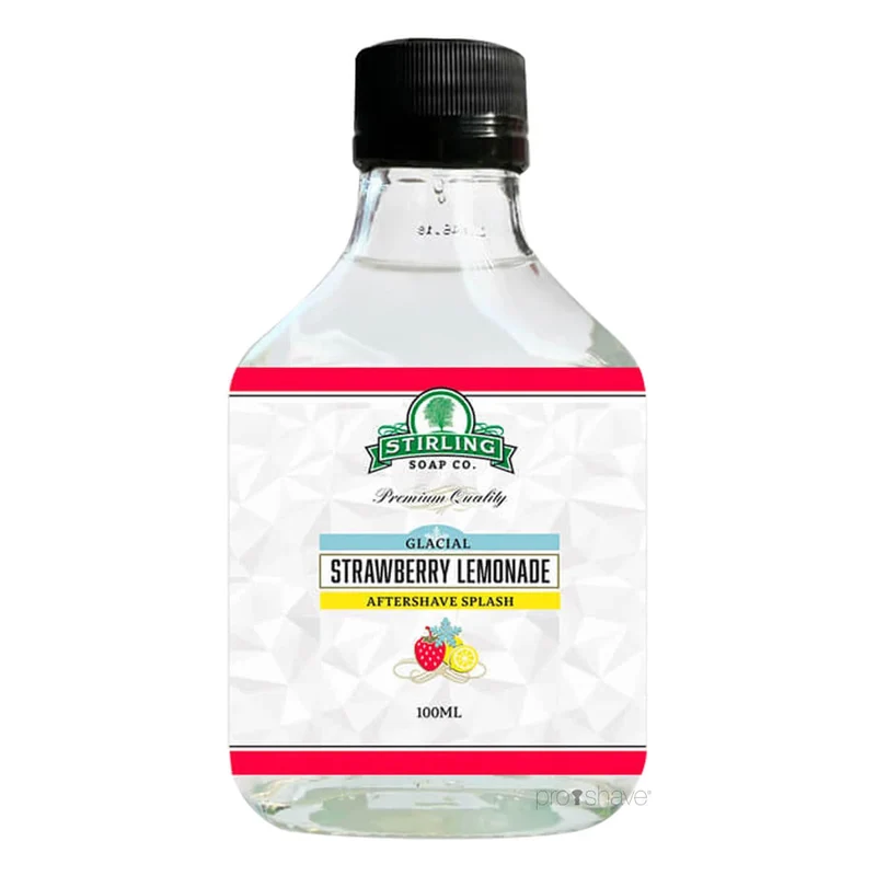 Aftershave Splash, Glacial - Strawberry Lemonade, 100 ml.