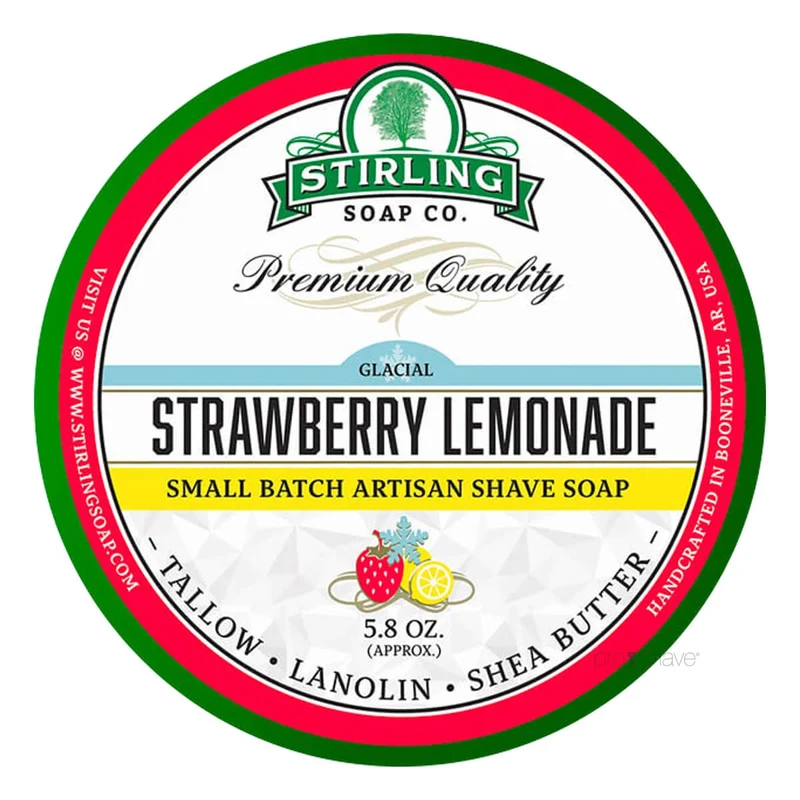 Raktvål, Glacial - Strawberry Lemonade, 170 ml.