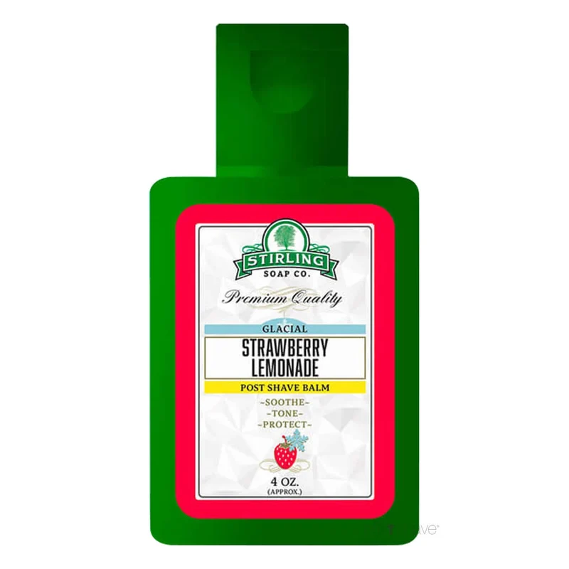 Aftershave Balm, Glacial - Strawberry Lemonade, 118 ml.