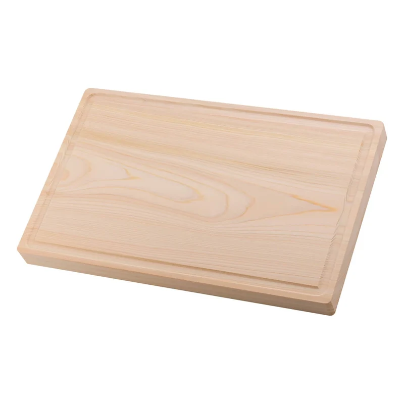 Hinoki Skärbräda, 40 x 25 x 3 cm.