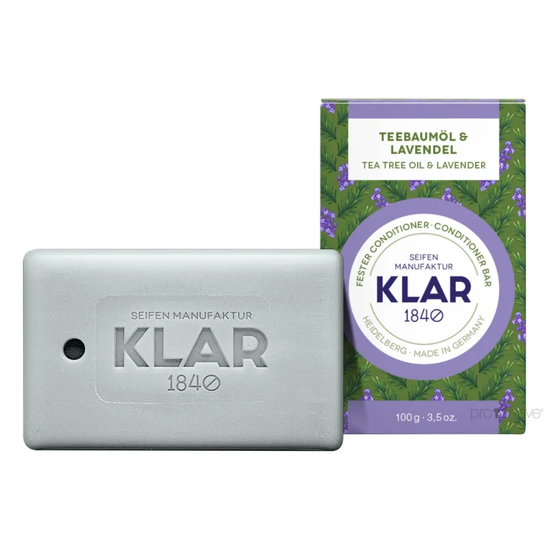 Conditioner Bar, Tea Tree Oil & Lavender, 100 gr.