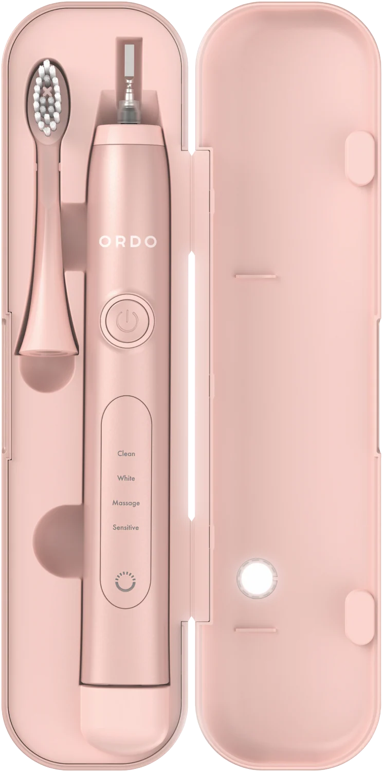 Ordo Sonic Plus Charging Travel Case Rose Gold