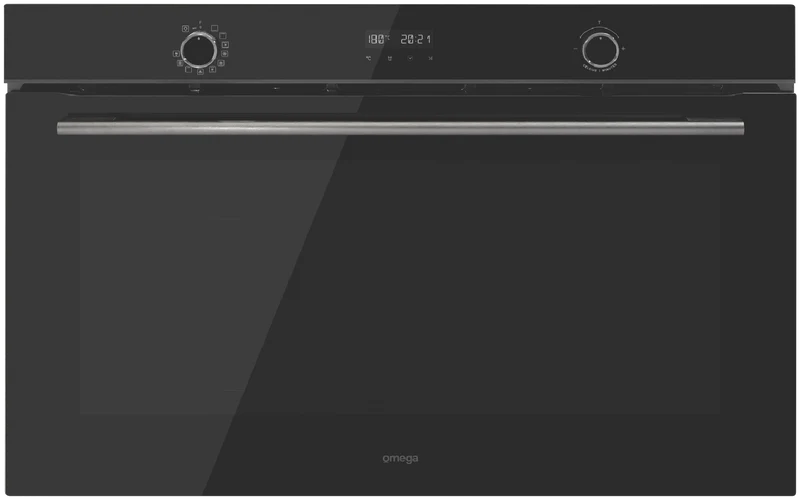 Omega 90cm 11 Function Electric Oven with Airfry, Midnight