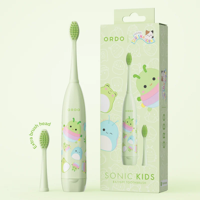 Ordo Sonic Kids Squishmallows Battery toothbrush Rutabaga