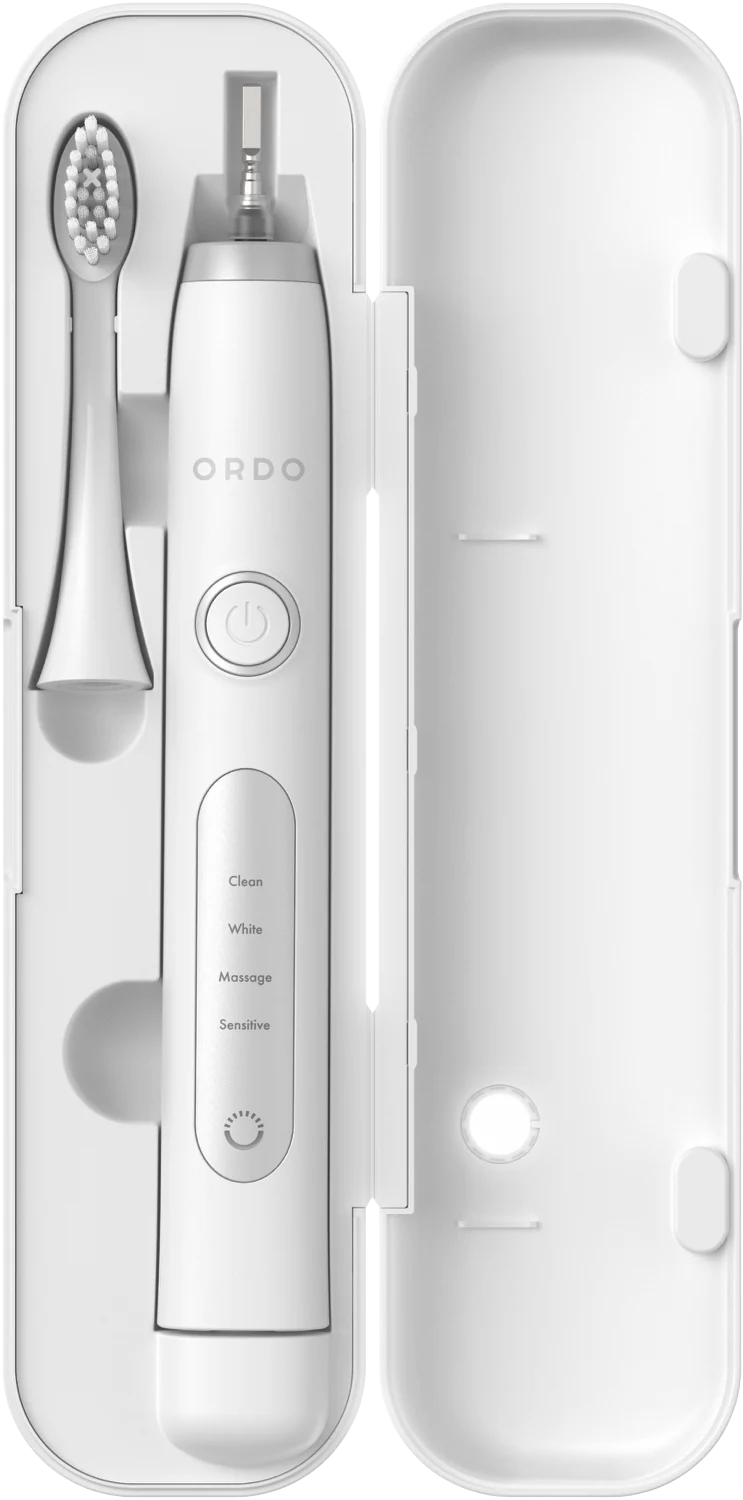 Ordo Sonic Plus Charging Travel Case White