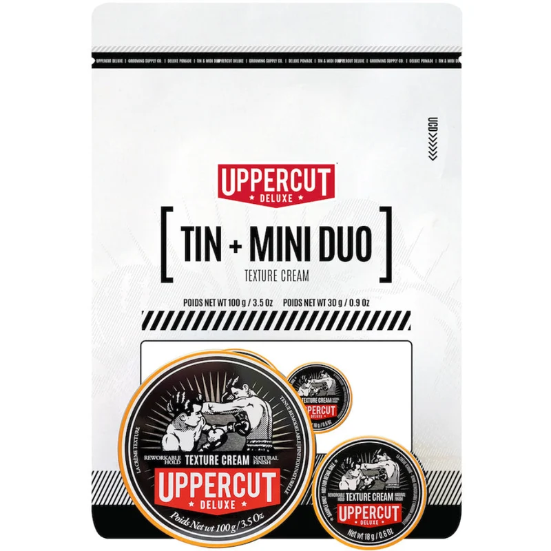 Texture Cream Tin + Mini Duo