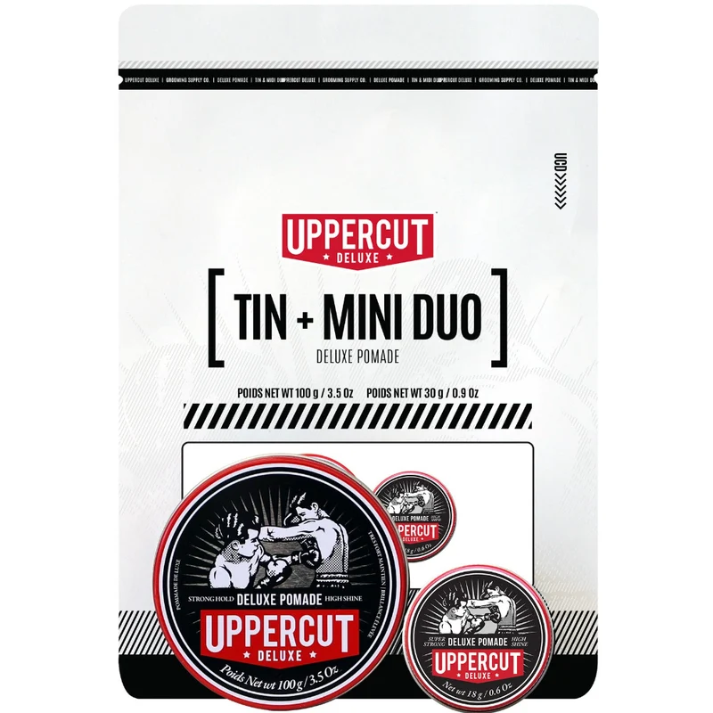 Deluxe Pomade Tin + Mini Duo