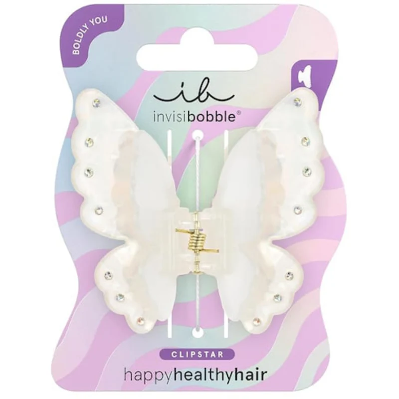 Invisibobble CLIPSTAR Fairy Fierce Butterfly Shaped Snap Hair Clip