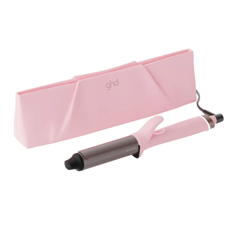 Chronos Curve Grand Curling Tong in Dusted Pink