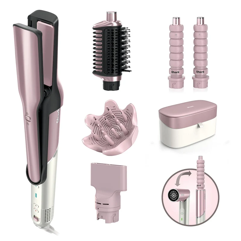 Glam Ceramic & Air Styling & Drying System - Soft Pink