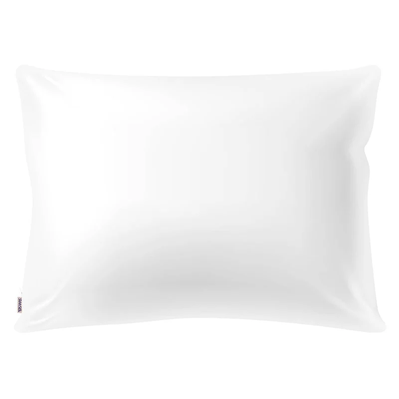 Silk Pillowcase Pure White QS