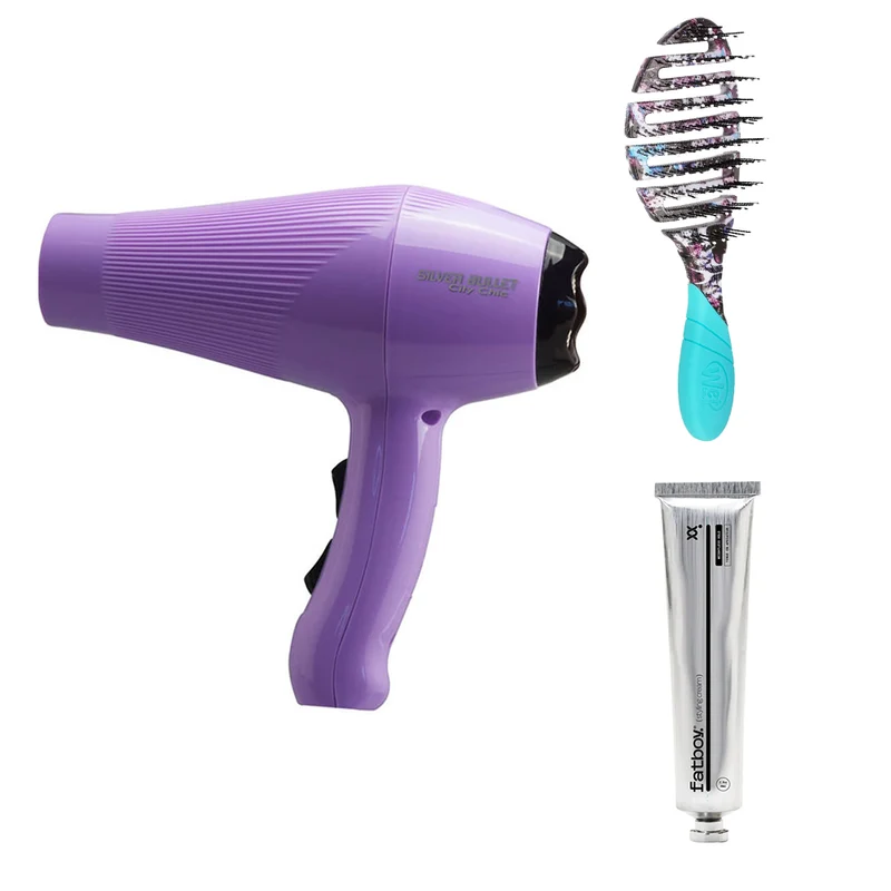 City Chic Dryer Violet with Free Fatboy & WetBrush Gift