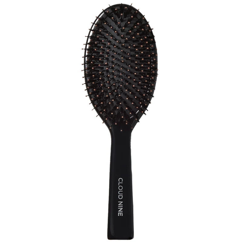 Luxury Bristle Dressing Brush - Black