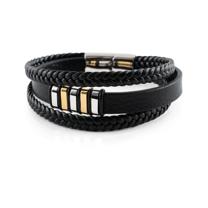 Stilfulde Ægte Læderarmbånd til Mænd