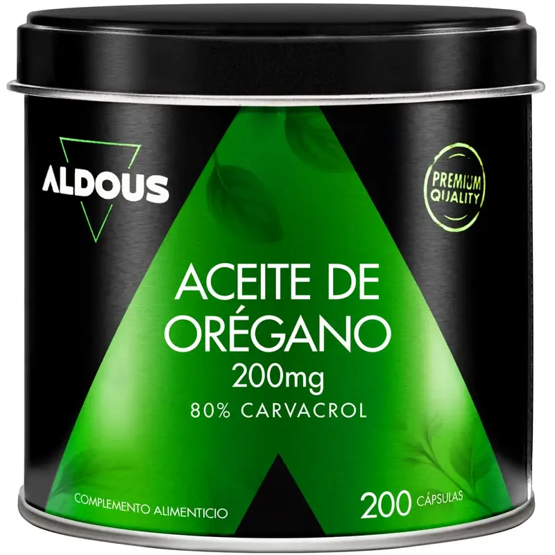 Aldous Bio Oregano Oil, 200 pearls