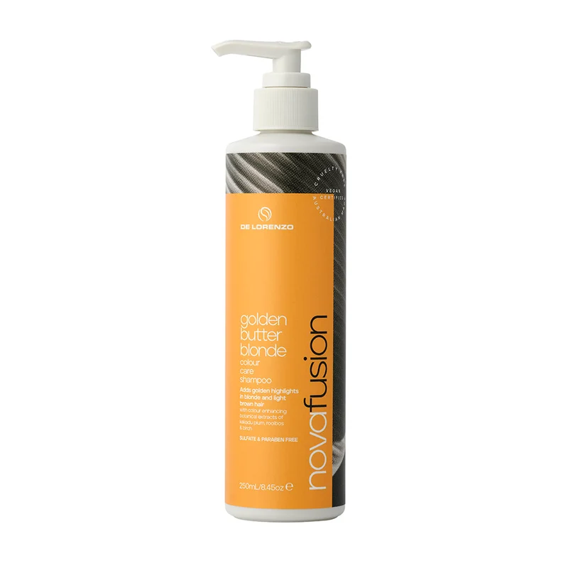 Novafusion Golden Butter Blonde Shampoo 250ml