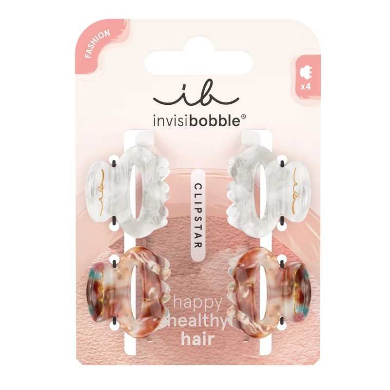 Clipstar Petit Bijoux Hair Claw 4pc