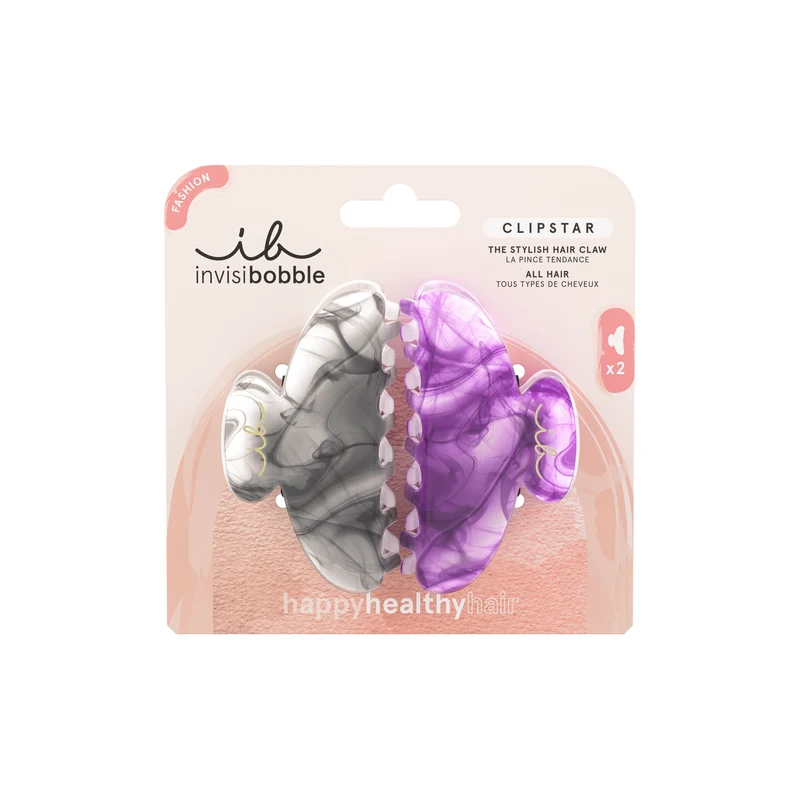Clipstar My Rainboo Hair Claw Clip 2pc
