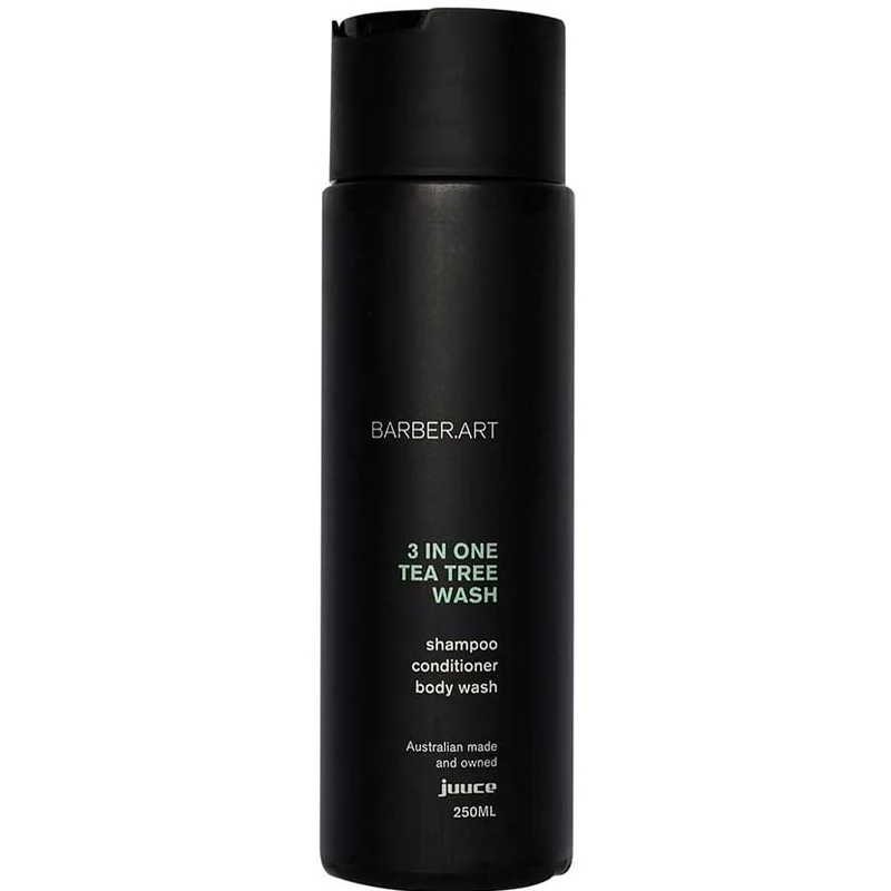 Barber Art 3 In 1 Tea Tree Wash 250ml