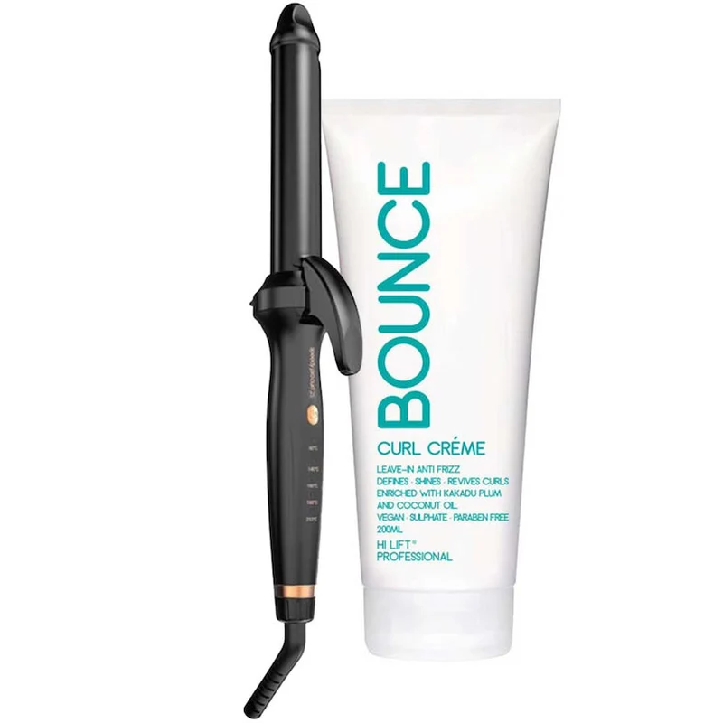 Procurl Curling Tong 25mm With Bonus Hi Lift Bounce Tube Curl Creme