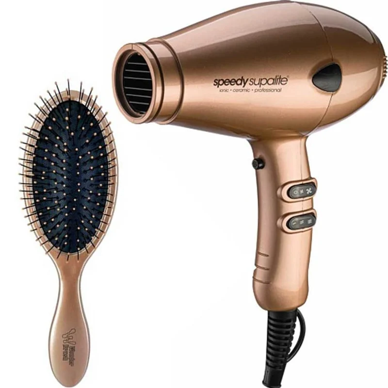Supalite Ceramic Gold Dryer & Brush Pack