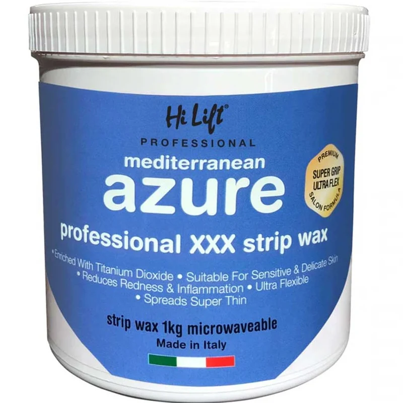 Mediterranean Azure Strip Wax 1L Tub