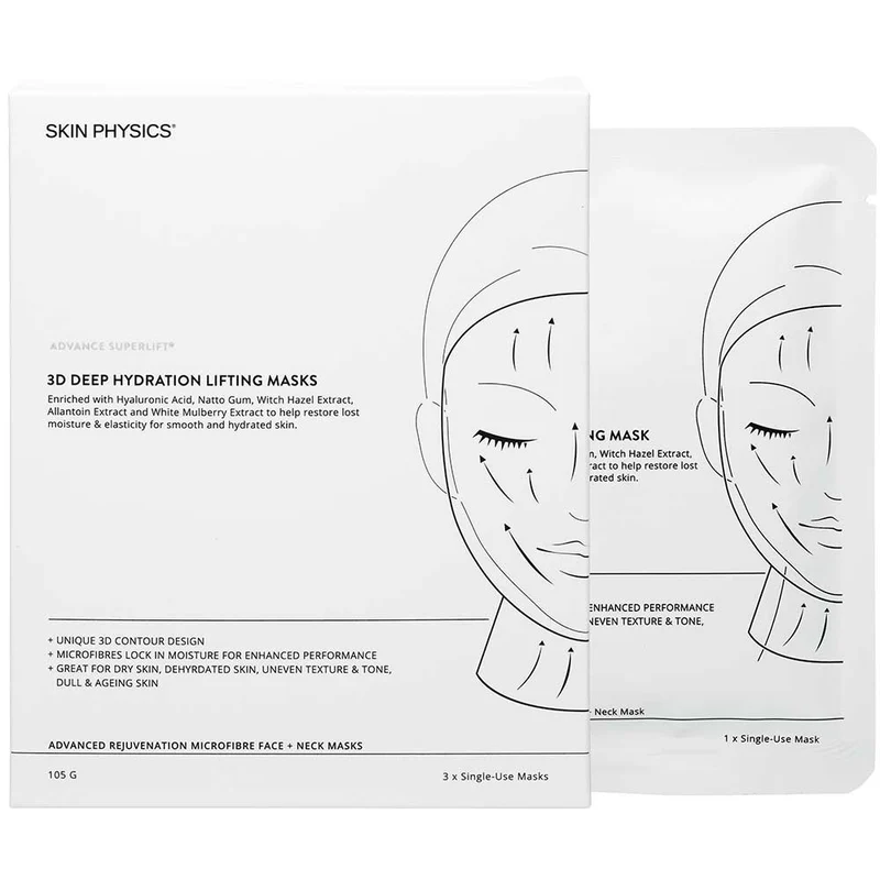 Advance Superlift 3D Deep Hydration Lifting Masks 3 x 35g