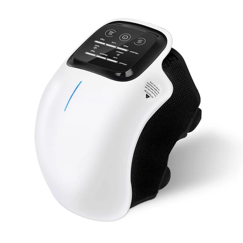 Knämassager med värme och vibration