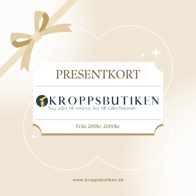 KROPPSBUTIKEN - Presentkort