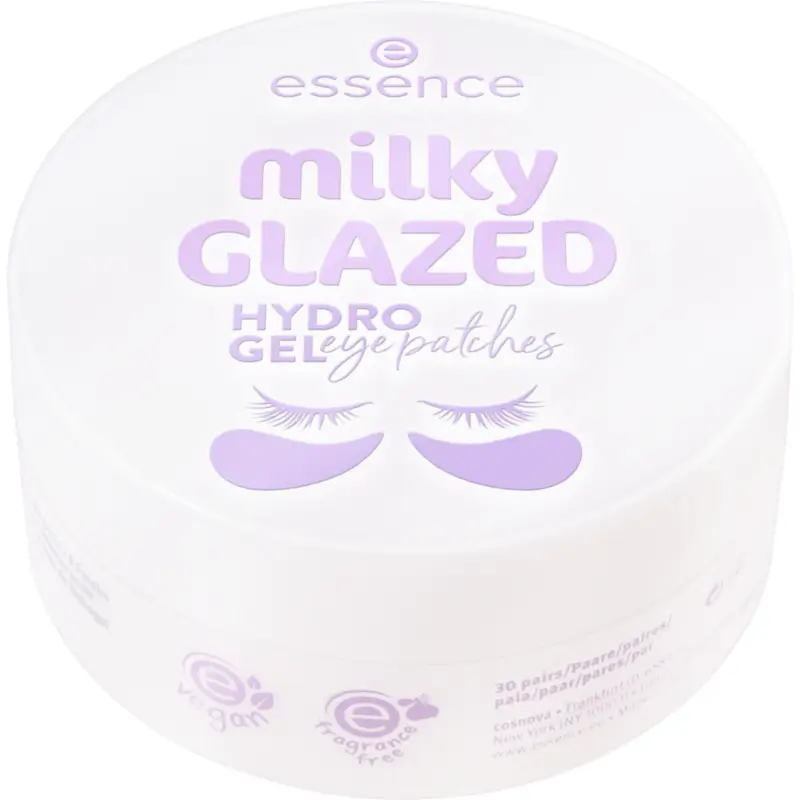 Essence Milky Glazed Hydrogel Eye Patches – 30 pairs