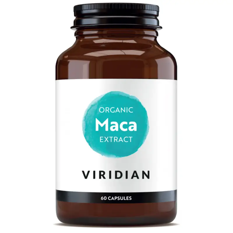 Viridian Plantas Organic Maca Extract, 60 capsules