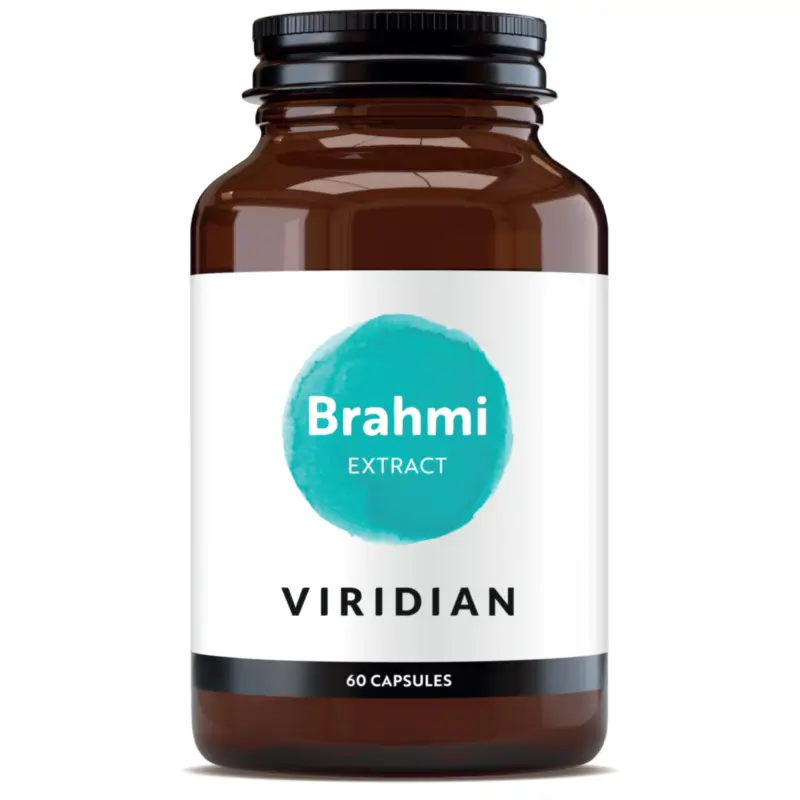 Viridian Brahmi Herbal Extract, 60 capsules