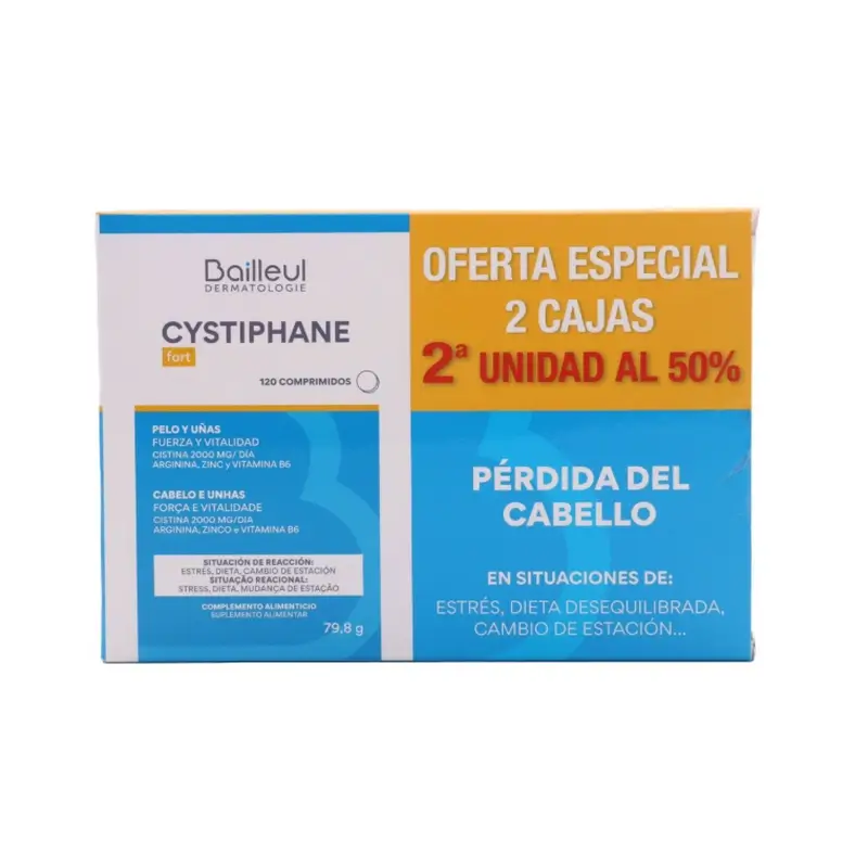 Biorga Cystiphane Fort 120 tablets, pack of 2