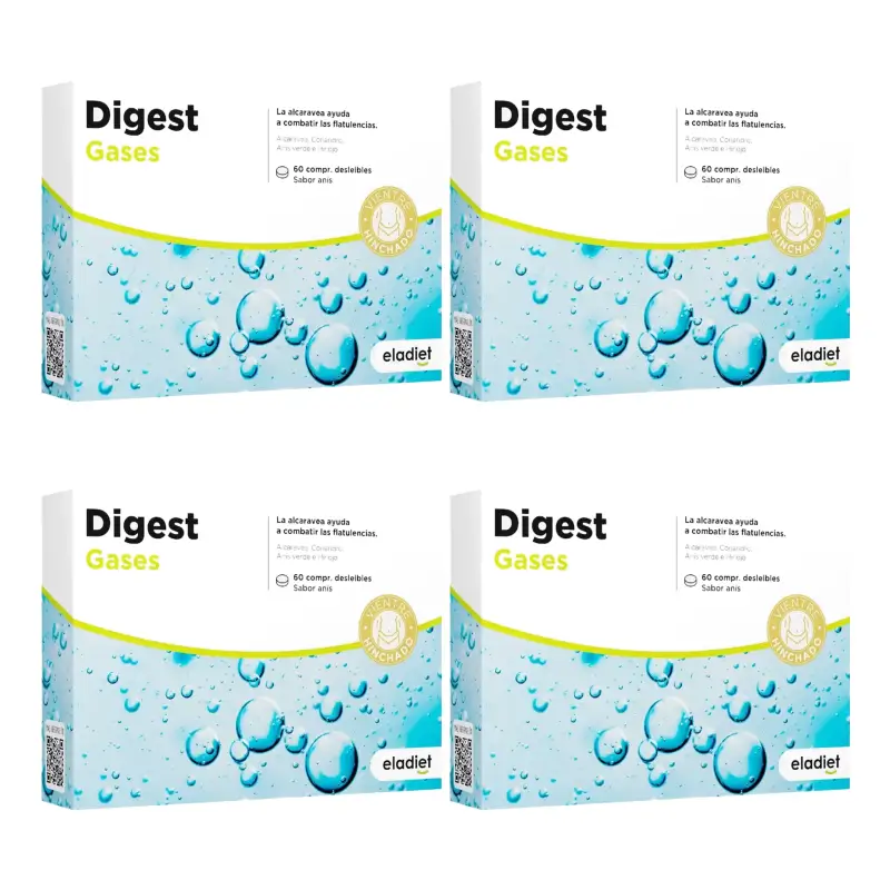Eladiet Digest Gases (Aero), 4 x 60 tablets