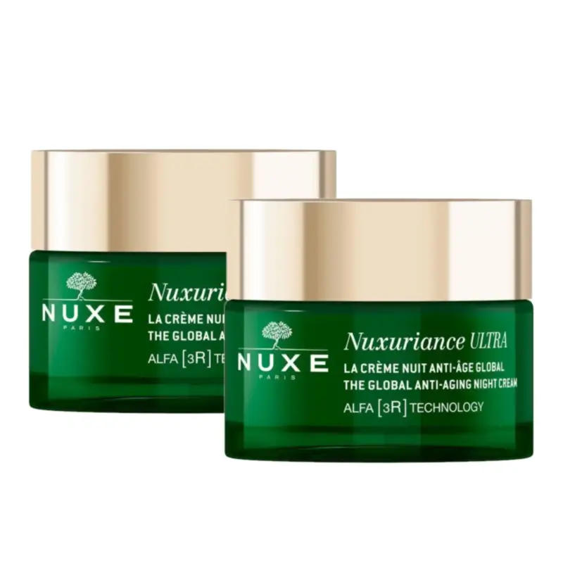 Nuxe Nuxuriance Ultra Anti-Ageing Night Cream, Pack of 2 x 50 ml