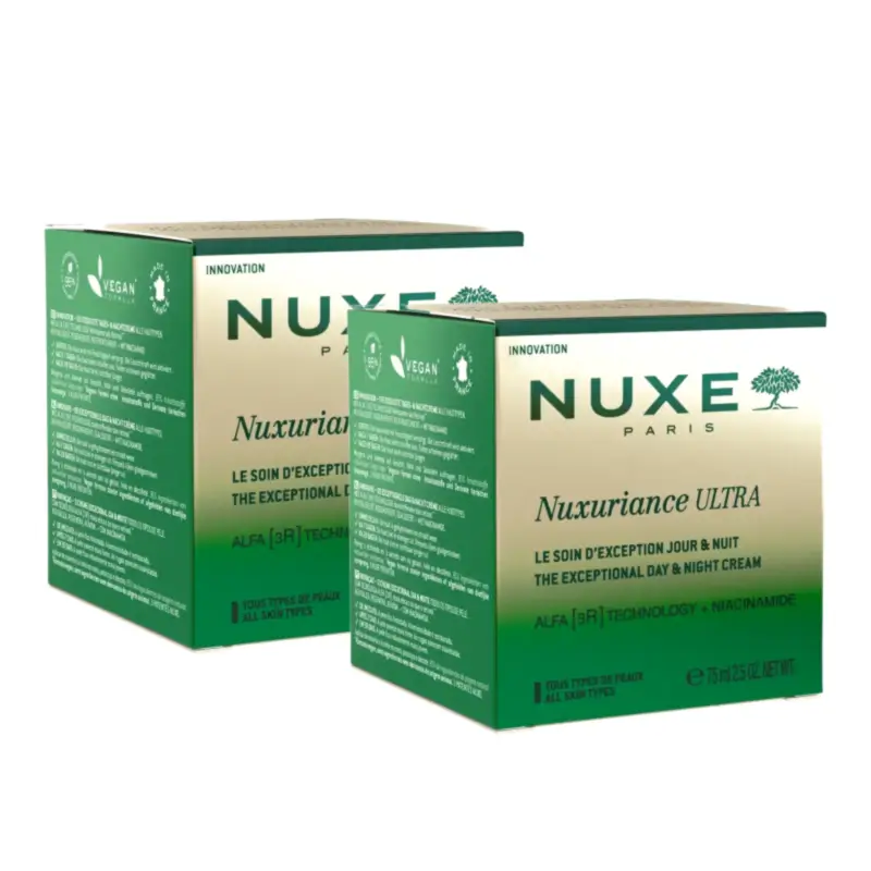 Nuxe Nuxuriance Ultra Exceptional Day and Night Treatment, Pack of 2 x 75 ml