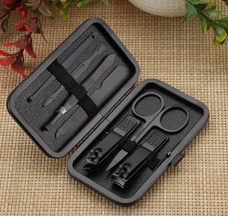 Rejsesæt til Neglepleje i Rustfrit Stål – Kompakt og Holdbart