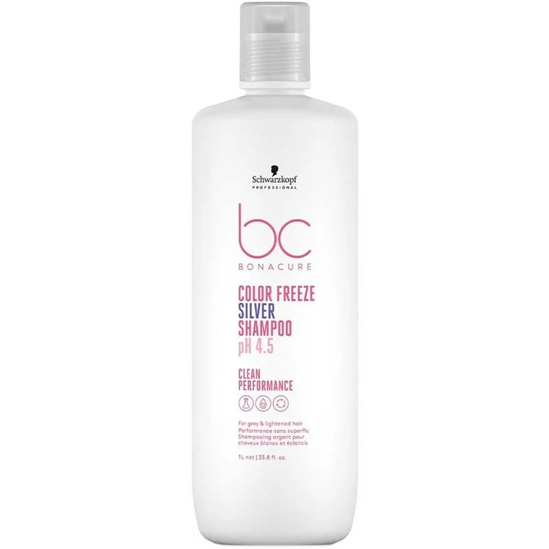 BC Bonacure Clean Performance Ph 4.5 Color Freeze Silver Shampoo 1L