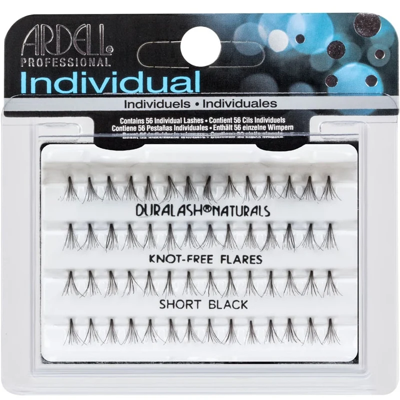 Individual Lashes Short Black