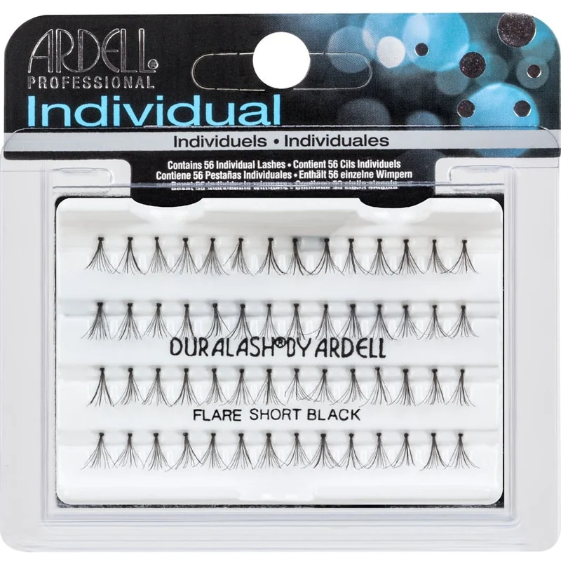 Flare Lashes - Short Black