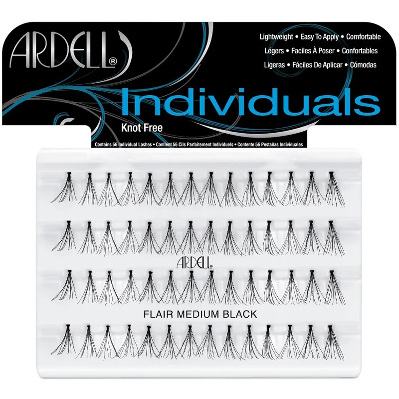 Flare Lashes - Medium Black
